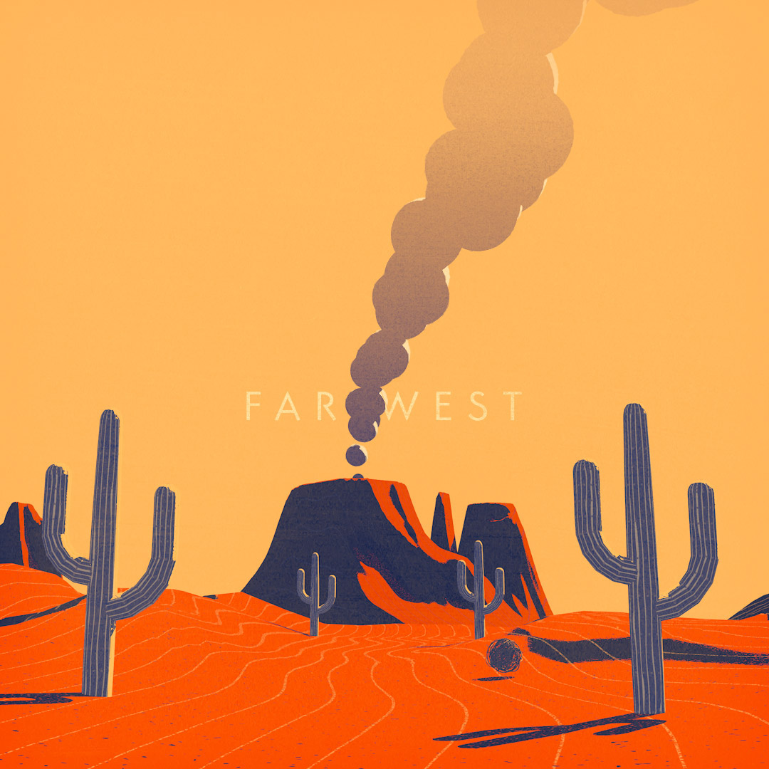 far west animation illustration still frame 2