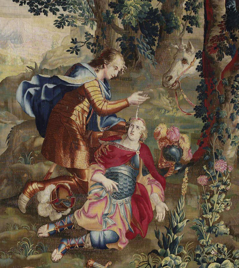 CMN Original tapestry bapteme Clorinde